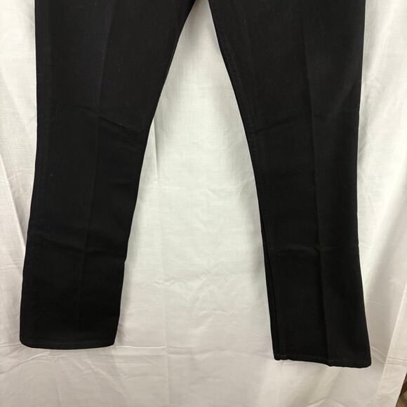 Vintage 90s Guess Jeans Black Denim Style 39046 Size 28 Straight Leg Cotton - Picture 6 of 7